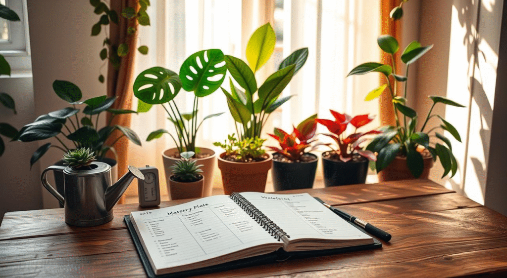 Creating a check-day routine instead of watering indoor plants by the calendar