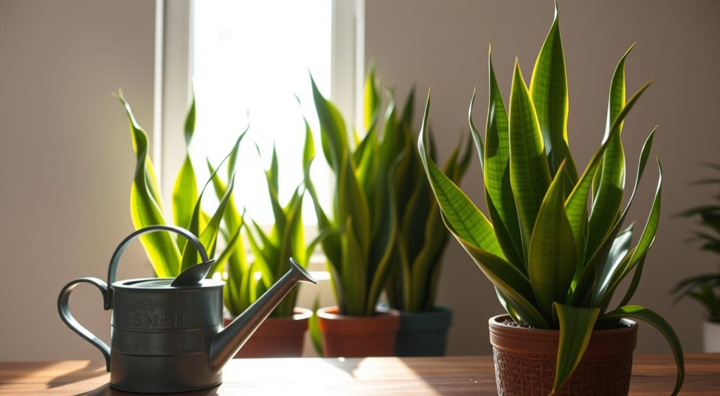 how often to water snake plant