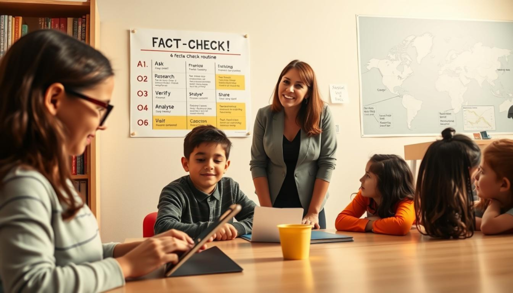 Fact-Check Routine for Kids Using AI at Home