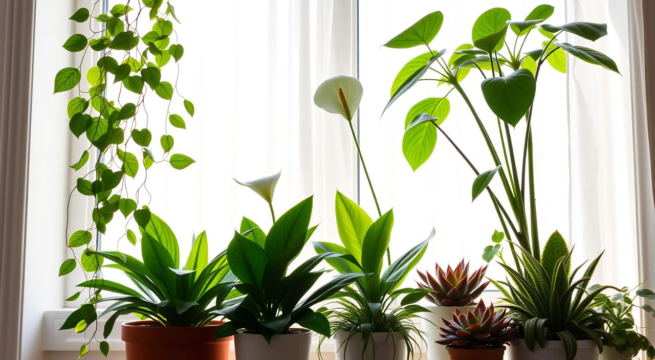 east-facing window plants