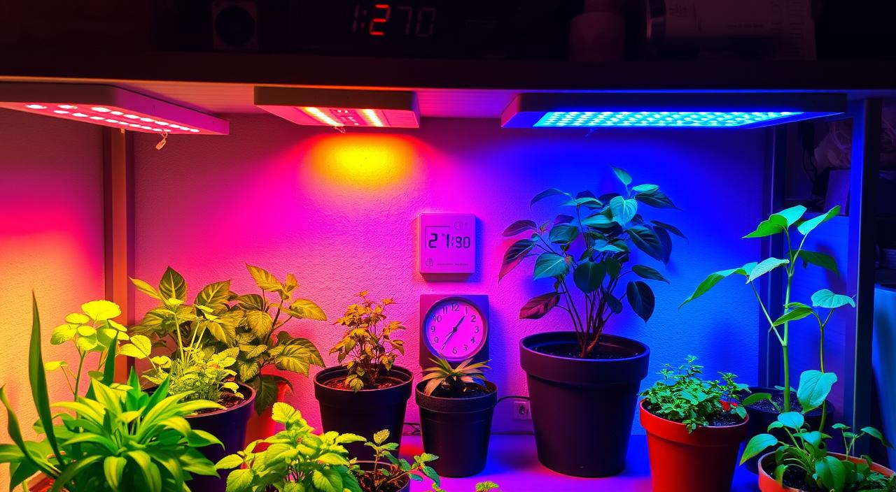 Grow Lights for Shelf Gardens